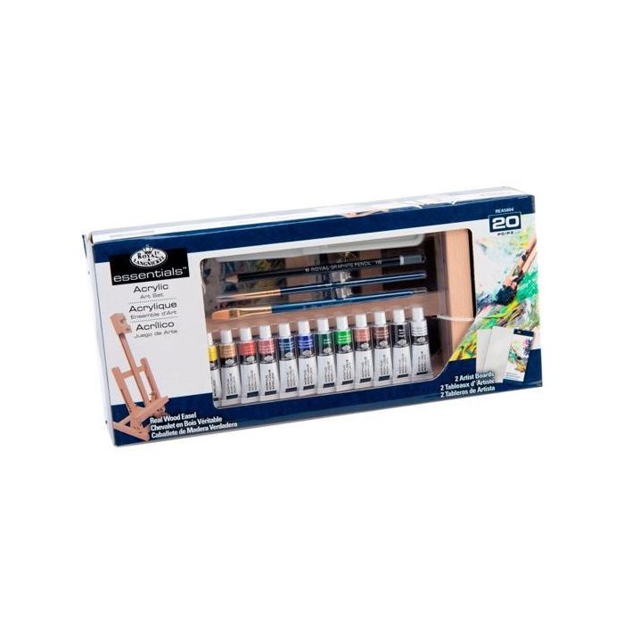Royal Langnickel Juego De Arte Pintura Acrílica Estuche De 20 Piezas Royal Langnickel Juego De Arte Pintura Acrílica Estuche De 20 Piezas