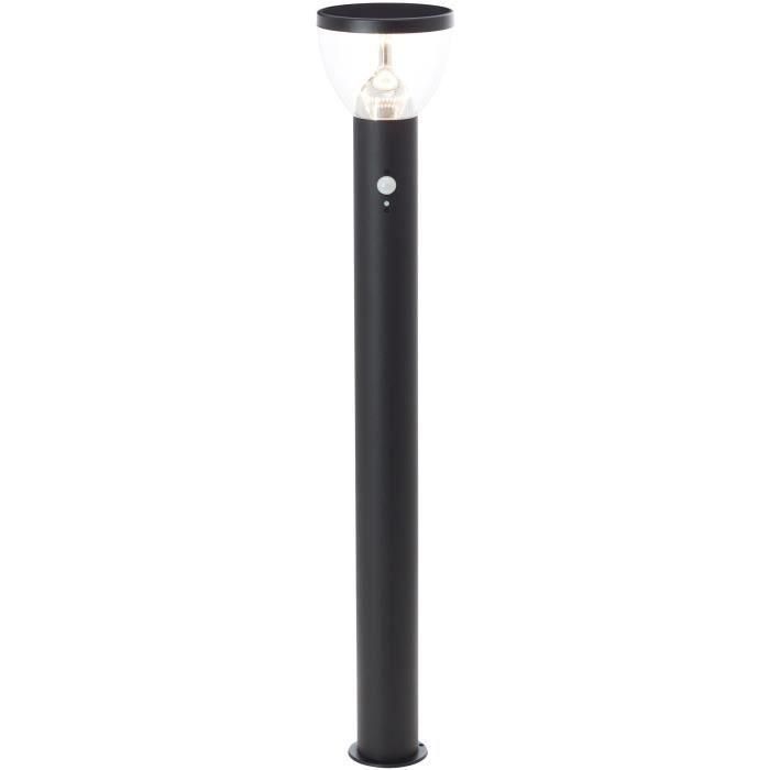 Brilliant BRI4004353437762 Poste de Exterior Tulip LED Solar Detector Movimiento Acero Inoxidable Plástico 4W Negro Brilliant BRI4004353437762 Poste de Exterior Tulip LED Solar Detector Movimiento Acero Inoxidable Plástico 4W Negro