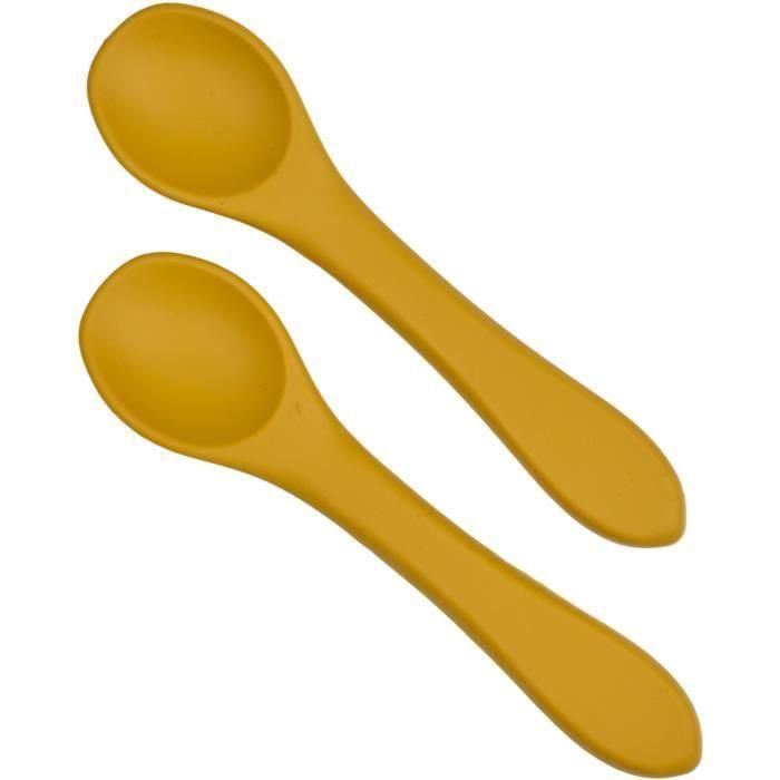 Thermobaby AAAMA84077 Pack de Comida de Silicona - Amarillo Miel 5