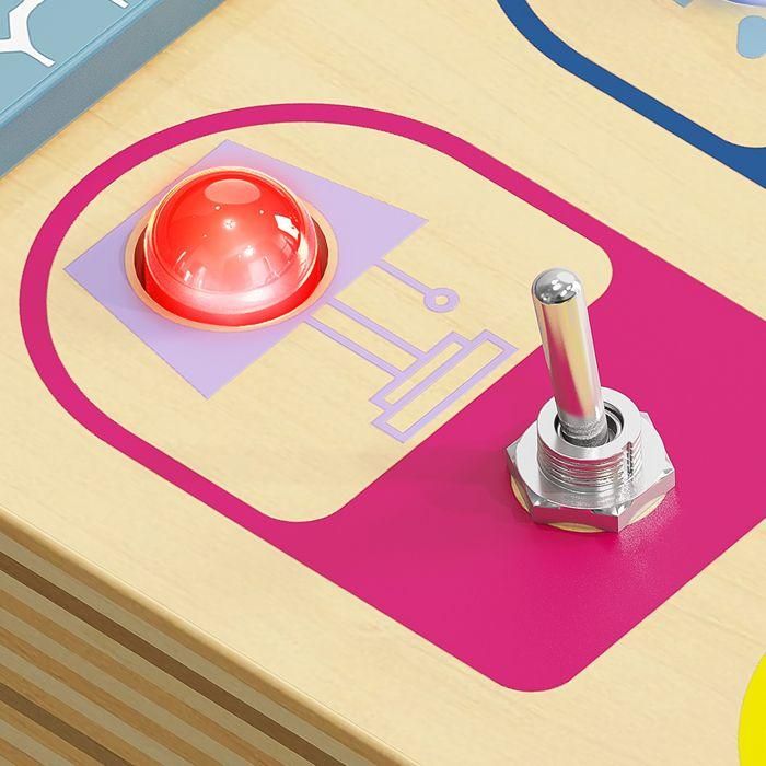 Tablero de Ocupado - TOPBRIGHT - Interruptor de luz - 3 botones - Pulsador - Interior 4