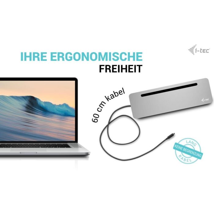 I-Tec USB-C ERGO DOCK + CHARGER 8 I-Tec USB-C ERGO DOCK + CHARGER 8