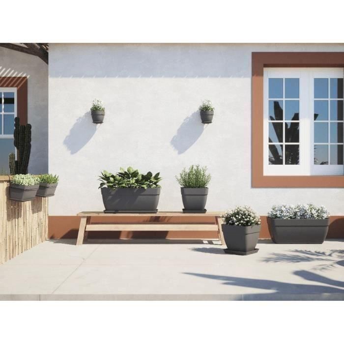 Artevasi ART5600442843149 Maceta Capri Campana XL Plástico 80 cm Antracita para Jardín 2 Artevasi ART5600442843149 Maceta Capri Campana XL Plástico 80 cm Antracita para Jardín 2