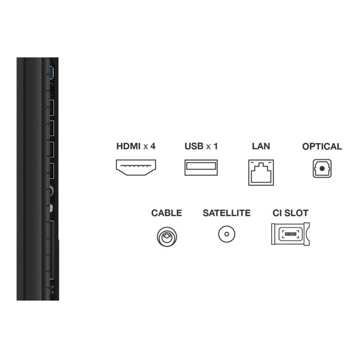 Smart TV TCL 85P8K 85" 4K Ultra HD HDR QLED 3 Smart TV TCL 85P8K 85" 4K Ultra HD HDR QLED 3