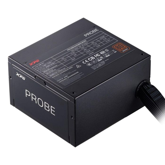 XPG PROBE BRONZE 600W Fuente de Alimentación ATX 80 PLUS Bronze para PC - Negro 2