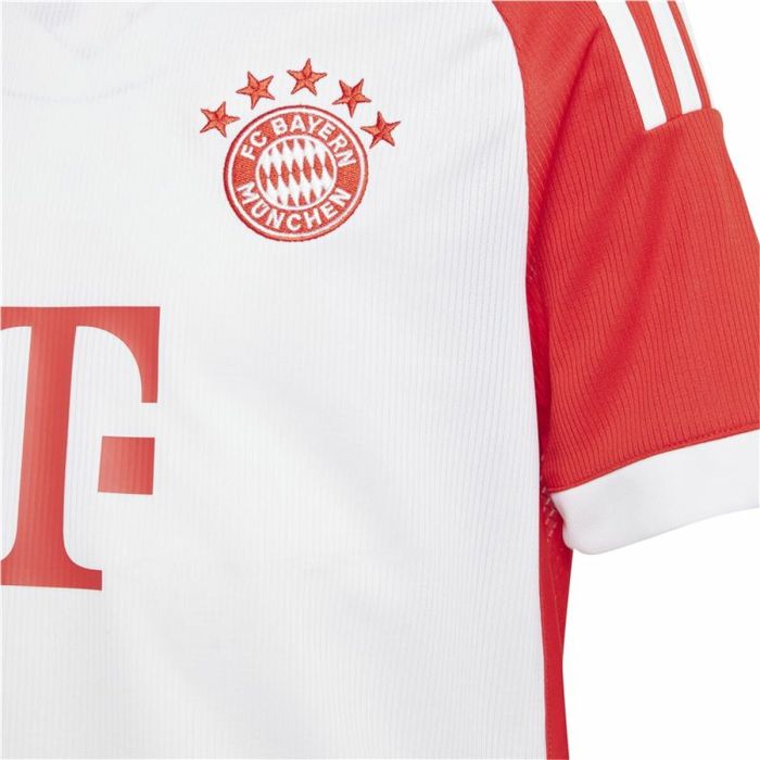 Camiseta de Fútbol de Manga Corta para Niños Adidas Fcb H Jsy Infantil (7-8 Años) 3