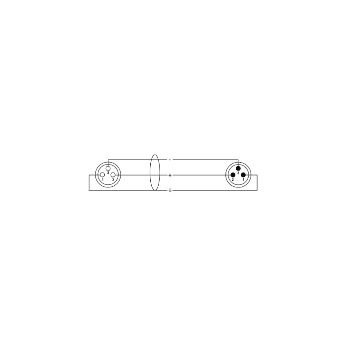 Cable Dmx Xlr De 3 Pines De 50 Cm 1 Cable Dmx Xlr De 3 Pines De 50 Cm 1