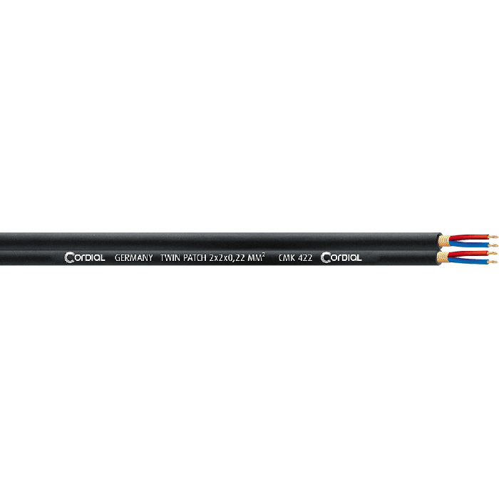 Bobina Cable Micrófono De 2 X 2 X 0,22 Mm² - 100 M Bobina Cable Micrófono De 2 X 2 X 0,22 Mm² - 100 M