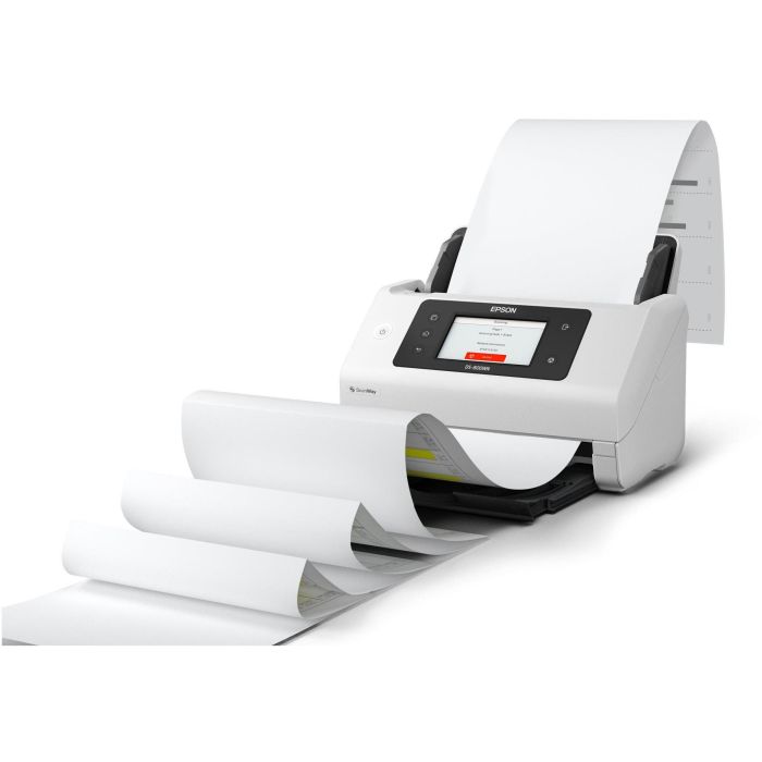 Epson WorkForce DS-800WN Escáner A4 Red y Wifi Autónomo 50ppm/100ipm Alimentador 100 Hojas Dúplex Compatible Open Platform 3