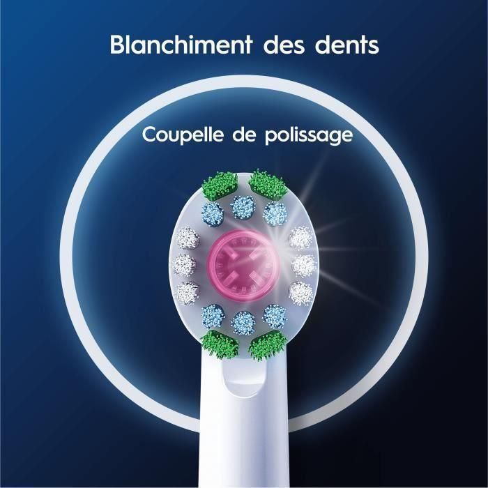 Cabezal de cepillo ORAL-B - 80731295 - para cepillo de dientes eléctrico 4 Cabezal de cepillo ORAL-B - 80731295 - para cepillo de dientes eléctrico 4