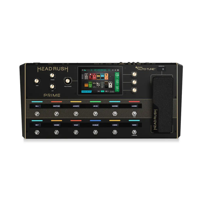 HEADRUSH Pedalera Prime con Pantalla Táctil de 7 Pulgadas, Modelado de Amplificadores, Efectos, Wi-Fi y Bluetooth. Construcción Robusta. 0