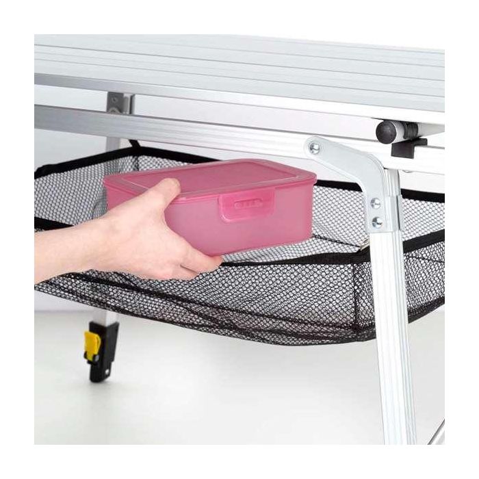 Color Baby Mesa Camping Plegable Compacta Aluminio 90x51x45/70 2 Color Baby Mesa Camping Plegable Compacta Aluminio 90x51x45/70 2