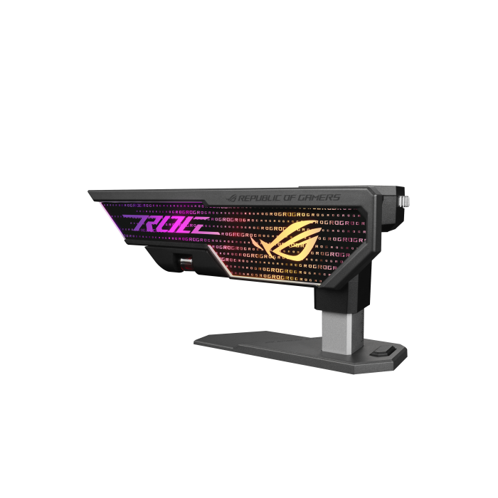 Asus ROG Herculx Soporte para Tarjeta Gráfica, Universal, ARGB, Negro/Gris, 90DA0020-B09000 3 Asus ROG Herculx Soporte para Tarjeta Gráfica, Universal, ARGB, Negro/Gris, 90DA0020-B09000 3