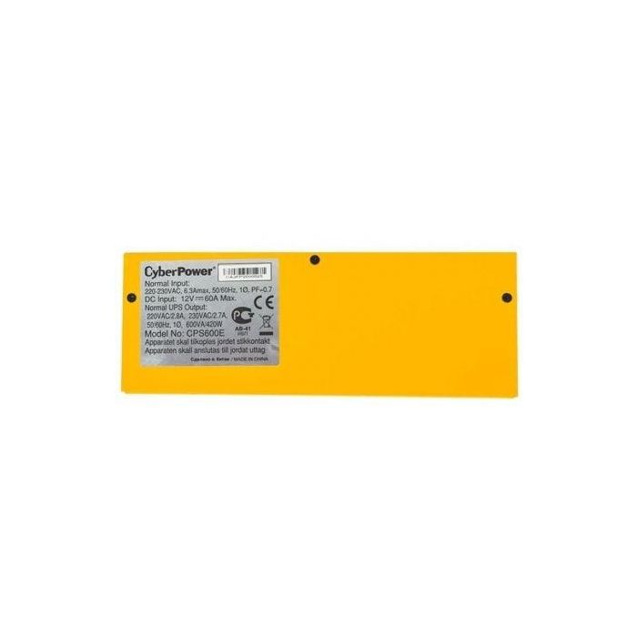 Cyberpower CPS600E-DE Inversor de Corriente 600VA 420W Onda Sinusoidal Pura, 12V DC a 230V AC, Schuko, Torre 3 Cyberpower CPS600E-DE Inversor de Corriente 600VA 420W Onda Sinusoidal Pura, 12V DC a 230V AC, Schuko, Torre 3