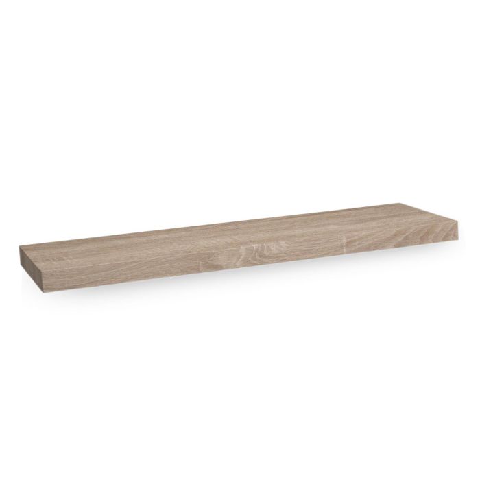 Estante mural MDF 23.5x80x3.8 cm color blanco - Confortime (4 Unidades) 2