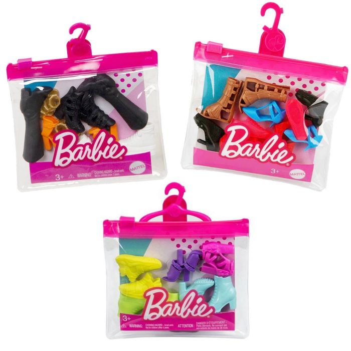 Zapatos barbie pack de 5 pares Zapatos barbie pack de 5 pares