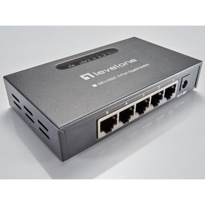 Switch 5x GE GEU-0523 Metall 2 Switch 5x GE GEU-0523 Metall 2