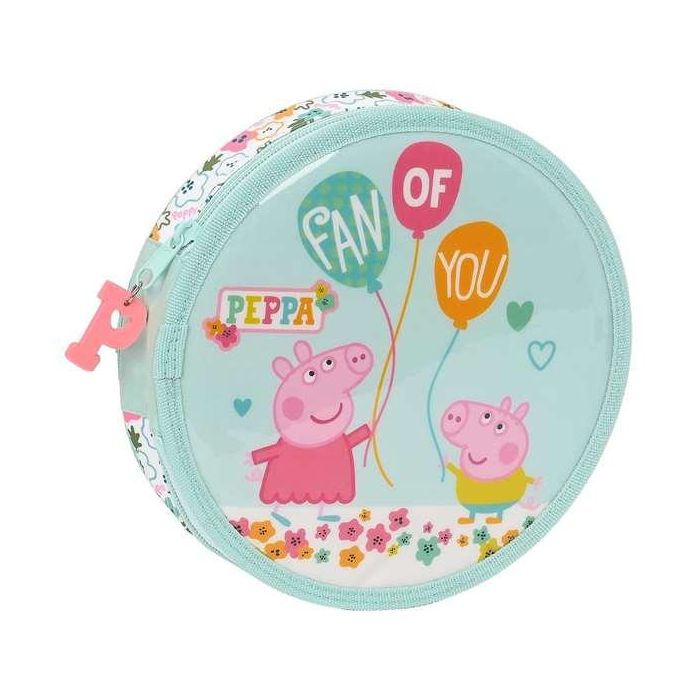 Plumier Peppa Pig Cosy corner Redondo Azul claro (18 Piezas) 3
