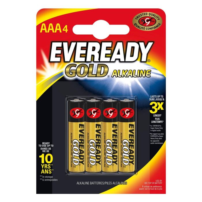 Eveready Gold Lr03 Aaa Bl4 EN636034 Eveready Gold Lr03 Aaa Bl4 EN636034