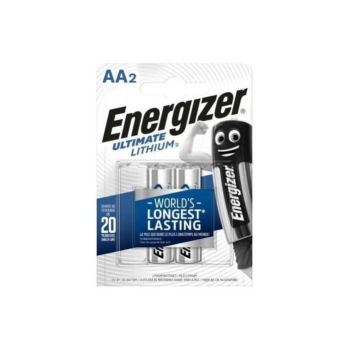 Energizer Ultim Lithium L91 Aa Bl2 EN639154 Energizer Ultim Lithium L91 Aa Bl2 EN639154