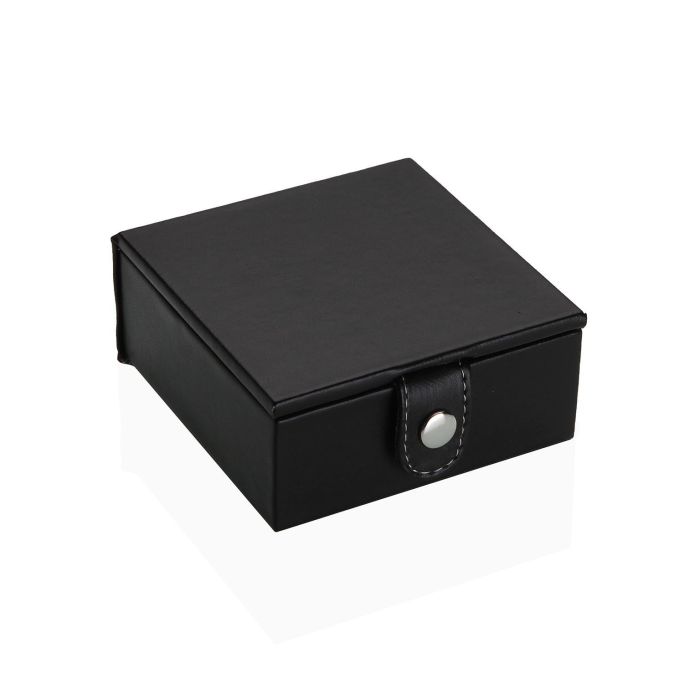 Joyero Dos Compartimentos Negro Versa 10X5CM (2 Unidades) 1 Joyero Dos Compartimentos Negro Versa 10X5CM (2 Unidades) 1