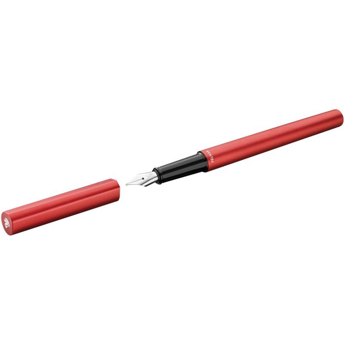 Pelikan Füllhalter Ineo Elements P6 Metall-Etui Feuer-Rot 5