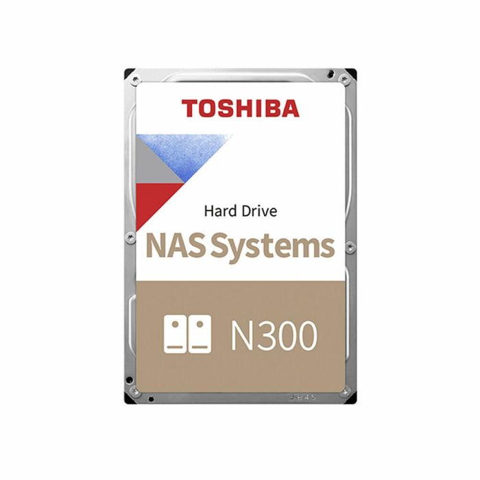 Disco duro interno - TOSHIBA - NAS N300 - 8TB - 7200 rpm - 3.5 Box Retail (HDWG480EZSTA)