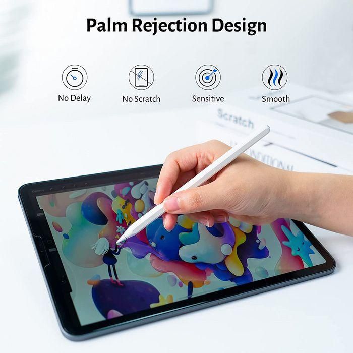 eSTUFF Lápiz Óptico Activo para iPad con Carga Magnética y Punta de 1.2mm 5