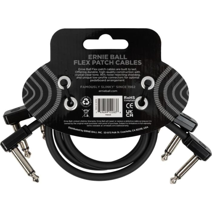 Cable Eb Flex Patch 12? Negro - Pack 3 0 Cable Eb Flex Patch 12? Negro - Pack 3 0