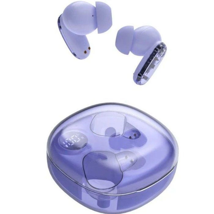Auriculares Bluetooth Mars Gaming MHIB2 con estuche de carga/ Autonomía 7h/ Morados Auriculares Bluetooth Mars Gaming MHIB2 con estuche de carga/ Autonomía 7h/ Morados