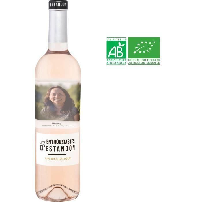 Les Enthousiastes 2023 Vin de Pays du Var - Vino rosado de Provenza - Ecológico