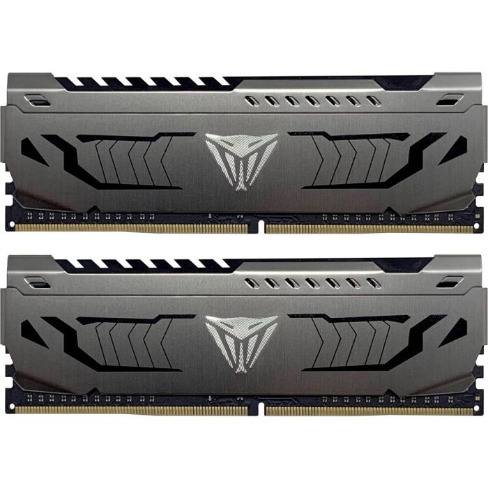 Patriot PVS416G320C6K, Kit de Memoria RAM DIMM DDR4 Viper Steel 16GB (2x 8GB) 3200MHz, Dual-Kit, XMP, Gris