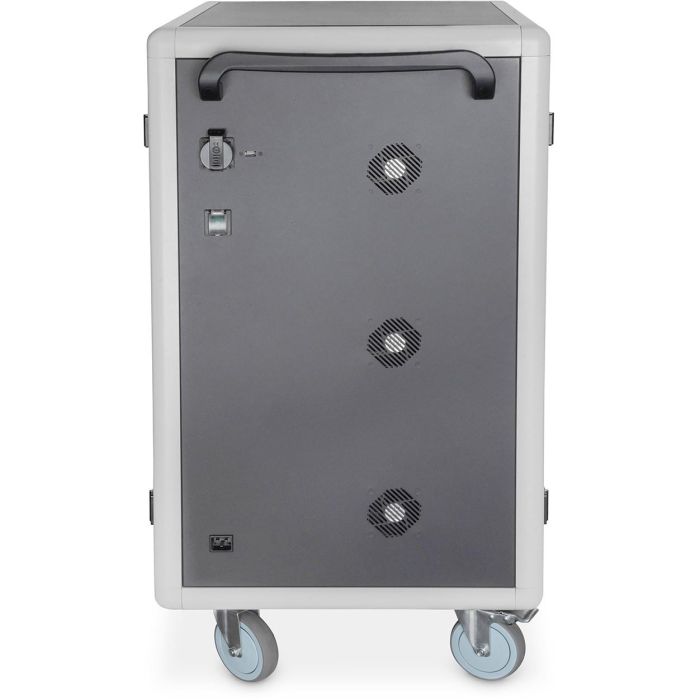 Digitus Carrito de Carga Móvil para 30 Portátiles/Tablets hasta 15.6 Pulgadas con USB-A, Negro 8