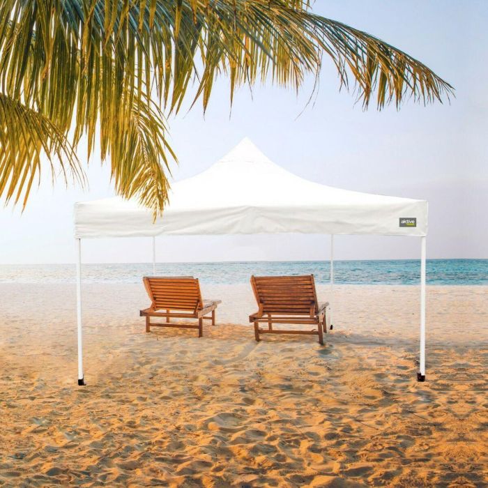 Cenador plegable altura ajustable 300x300x220 cm 5 Cenador plegable altura ajustable 300x300x220 cm 5
