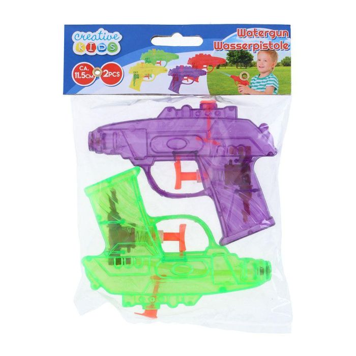 Creative Kids Pack 2 Pistolas de Agua 11,5cm Modelos Surtidos 6