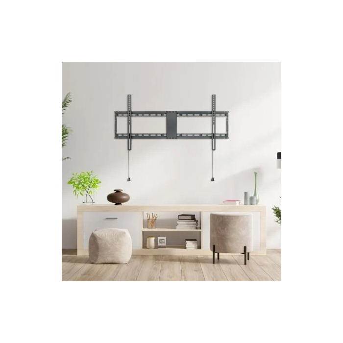 TooQ Soporte de Pared Fijo para TV de 43-90"/ hasta 70kg, Negro, LP4390F-B 4 TooQ Soporte de Pared Fijo para TV de 43-90"/ hasta 70kg, Negro, LP4390F-B 4