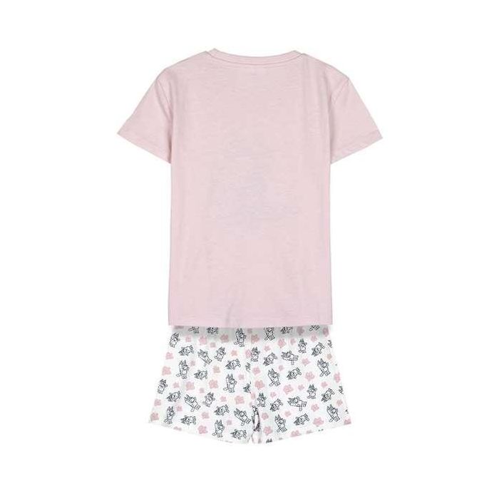 Cerdá Pijama Corto Single Jersey Bluey Talla 4 Años Rosa 1