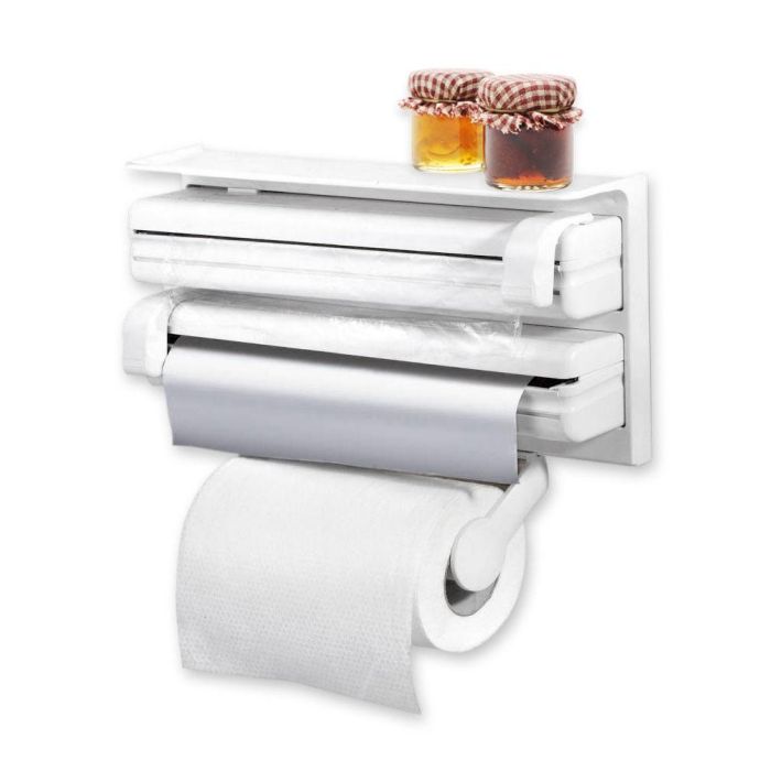 Dispensador de Aluminio, Film y Papel ABS Confortime (6 Unidades) 7 Dispensador de Aluminio, Film y Papel ABS Confortime (6 Unidades) 7