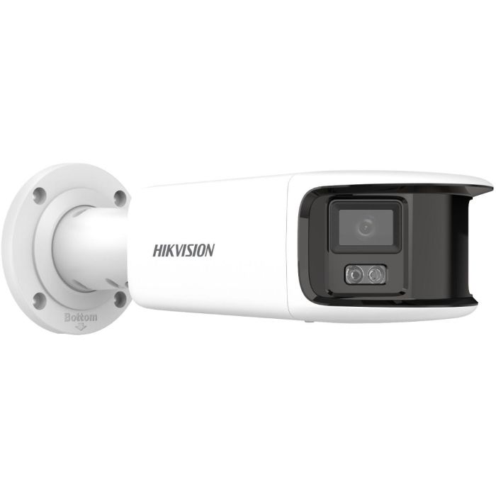 Hikvision Cámara IP Bullet 8MP 4K Panoramic ColorVu 4mm WDR H.265+ IP67 Audio Alarma Micro Luz Blanca 40m PoE 1