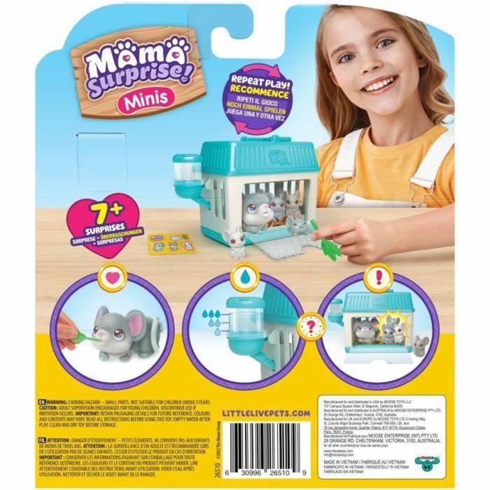 Peluches Ratoncito Sorpresa Mama - Little Live Pets - Moose Toys 3 Peluches Ratoncito Sorpresa Mama - Little Live Pets - Moose Toys 3
