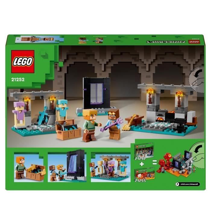 La Armería Minecraft 21252 Lego 5 La Armería Minecraft 21252 Lego 5