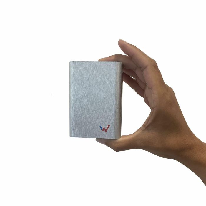 Powerbank Wonder Wonder WX20 Plateado 20000 mAh 8 Powerbank Wonder Wonder WX20 Plateado 20000 mAh 8