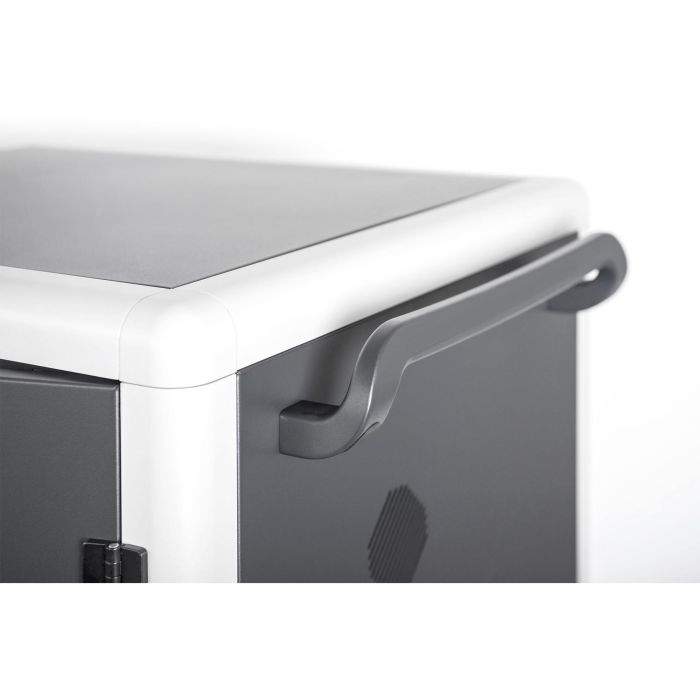 Digitus Carrito de Carga Móvil para 30 Portátiles/Tablets hasta 15.6 Pulgadas con USB-A, Negro 10