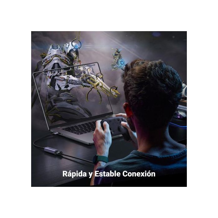Ugreen 50737 Adaptador y Tarjeta de Red Ethernet 1000 Mbit/S 6