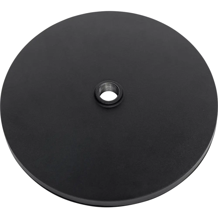 SBG Soporte de Micrófono Recto de Suelo con Base Redonda 30cm | Altura Ajustable 889-1625mm | Acero Negro 5