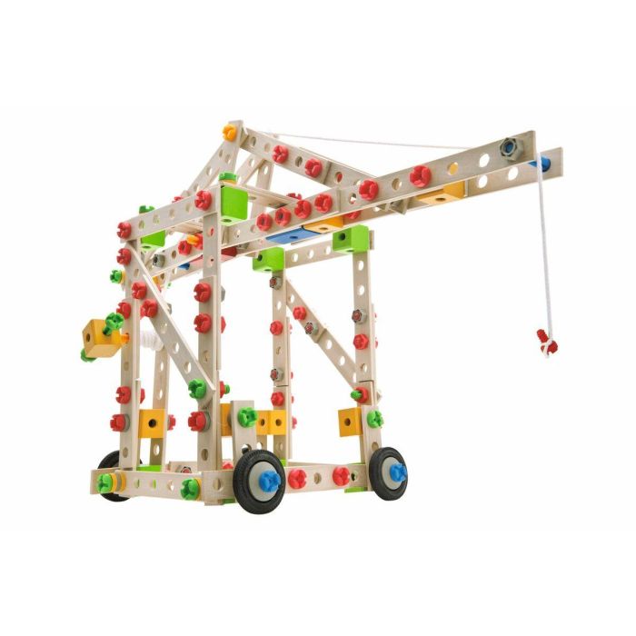 Eichhorn Juego de Construcción 8 en 1: Conjunto de 300 piezas para crear Turbina Eólica, Grúa, Aviones y más vehículos 9 Eichhorn Juego de Construcción 8 en 1: Conjunto de 300 piezas para crear Turbina Eólica, Grúa, Aviones y más vehículos 9
