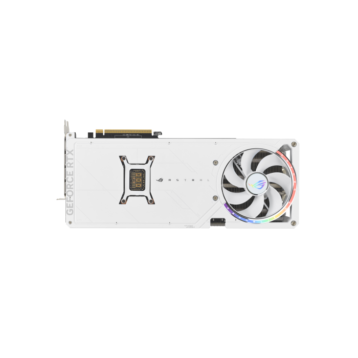 ASUS 90YV0LV5-M0NA00 Tarjeta Gráfica ROG Astral NVIDIA GeForce RTX 5080 16GB GDDR7 PCI Express 5.0 Blanco, 4 Ventiladores, DirectX 12 Ultimate 2