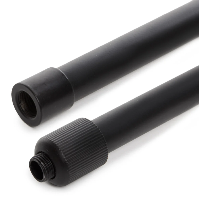 Barra de Suspensión LED Extensible para Carril 50-100Cm - Negro