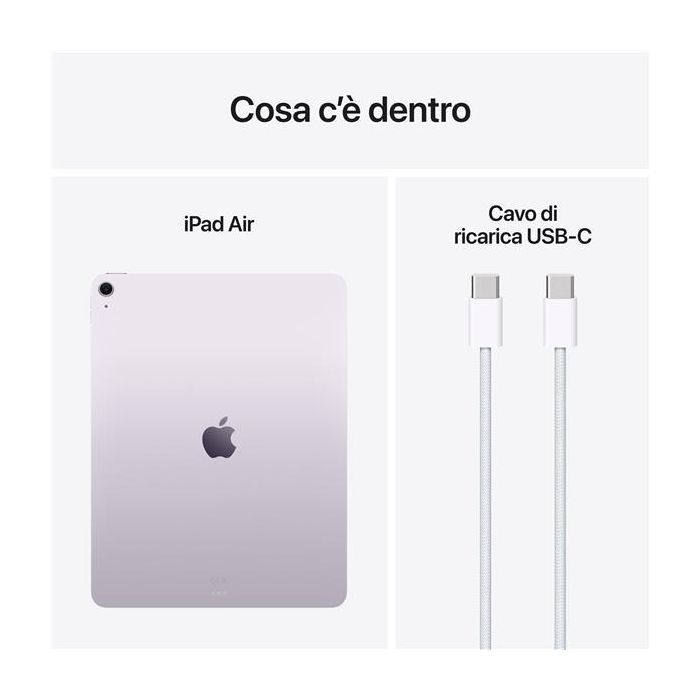 Apple iPad Air 13 Pulgadas Wi-Fi 512 GB - Color Púrpura - Chip Apple M3 - 8 GB de RAM