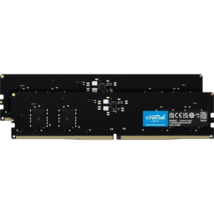 Crucial CT2K8G48C40U5 16GB (2x8GB) DDR5 4800MHz CL40 UDIMM Memoria RAM para PC/Servidor
