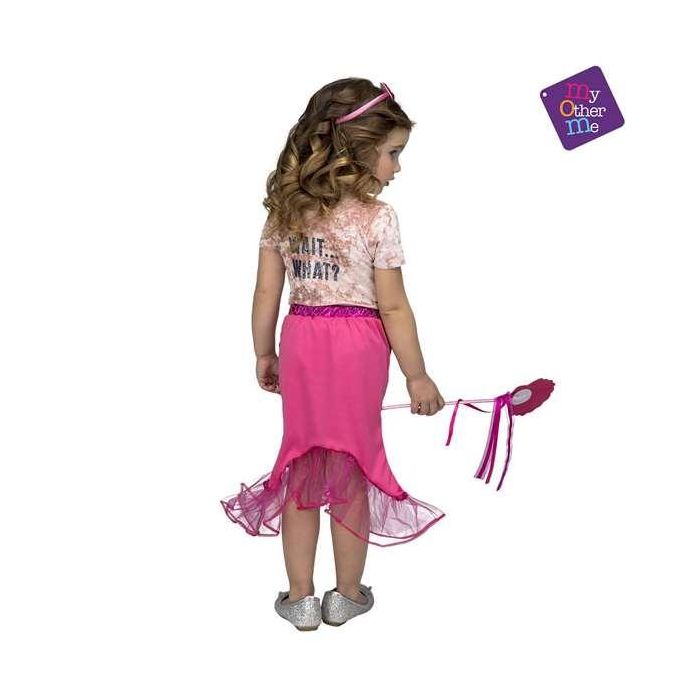 My Other Me Disfraz Tutú Sirenita Rosa Talla 3-6 Años 100% Poliéster 1